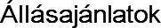 Állásajánlatok